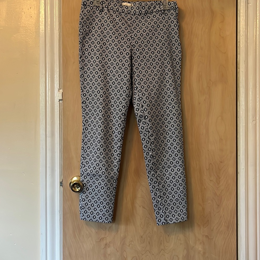H&M dress pants patterned
